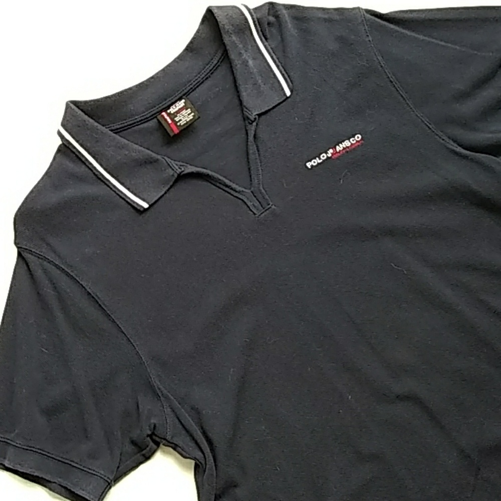 Polo Jeans Co Ralph Lauren Blue Cotton Polo
